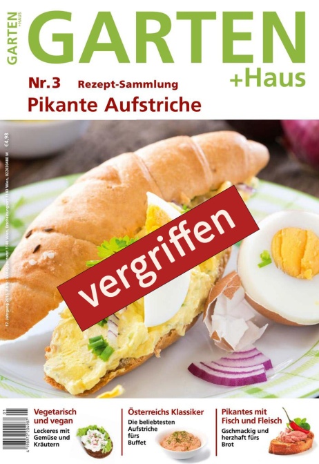 Rezept-Sammlung 3 – Pikante Aufstriche (vergriffen)