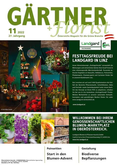 GÄRTNER+FLORIST Ausgabe 11/2022