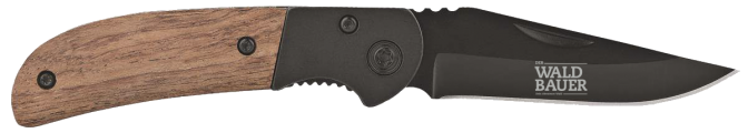 Kleines Messer mit "Der Waldbauer" Gravur