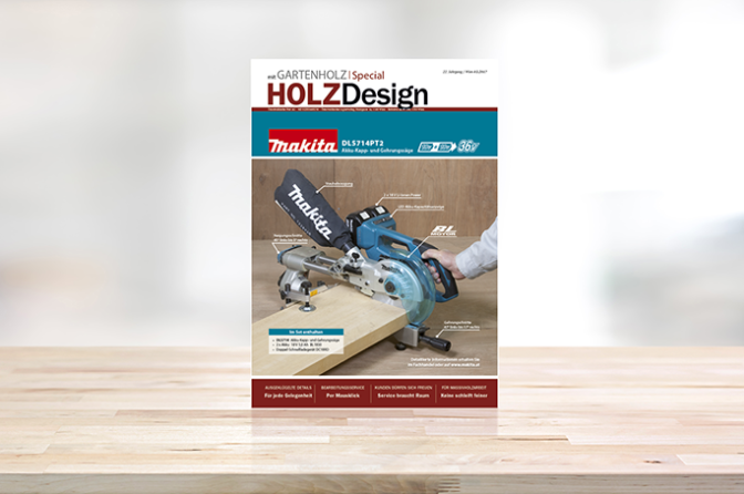 Holzdesign Probeheft Magazin