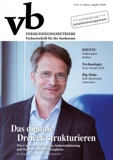 Versicherungsbetriebe Digital Nr. 1/2018