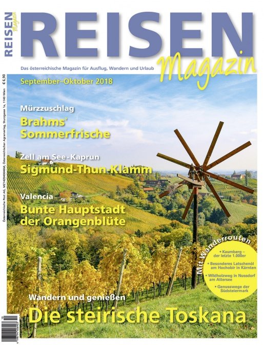 Reisen-Magazin Ausgabe September-Oktober/2018