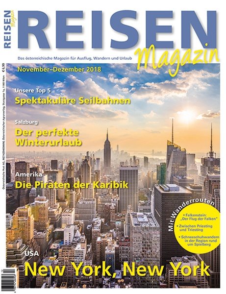 Reisen-Magazin Ausgabe November-Dezember/2018