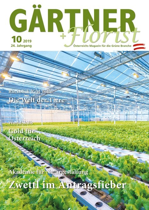 GÄRTNER+FLORIST Ausgabe 10/2019