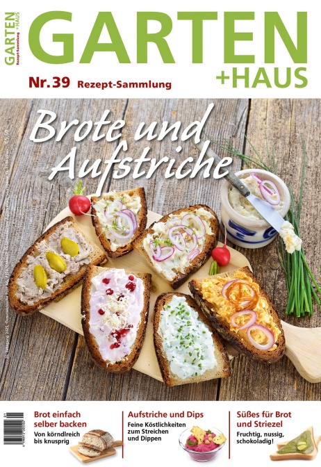 Rezept-Sammlung 39 – Brote und Aufstriche