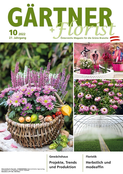 GÄRTNER+FLORIST Ausgabe 10/2022