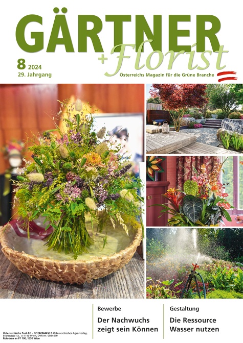 GÄRTNER+FLORIST Ausgabe 8/2024