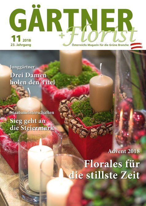 GÄRTNER+FLORIST Ausgabe 11/2018