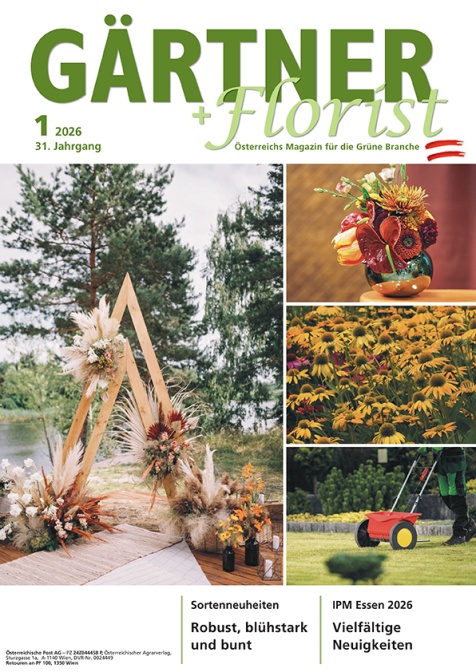 GÄRTNER+FLORIST Ausgabe 01/2026