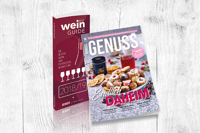 Geschenkabo GENUSS + wein.pur-Guide