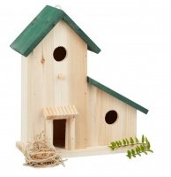 Vogelhäuser Vogelhäuschen bunt Holz Nistkasten Nisthilfe Vogelkasten Bruthilfe