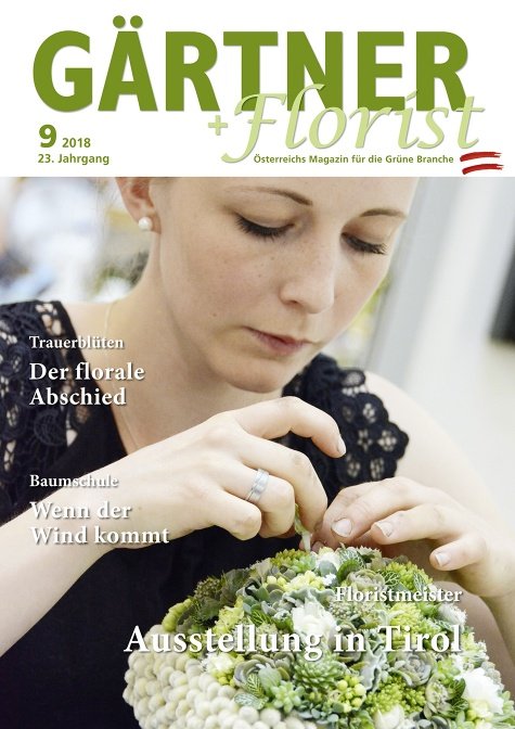 GÄRTNER+FLORIST Ausgabe 9/2018