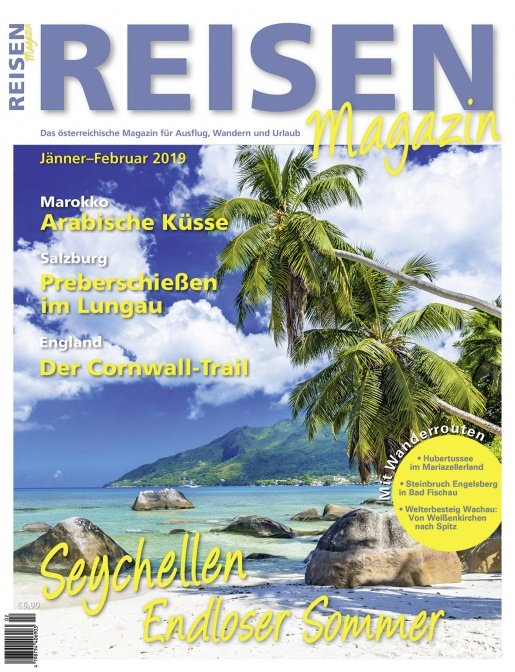 Reisen-Magazin Ausgabe Jänner-Februar/2019