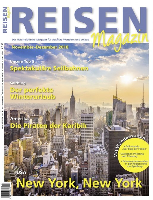 Reisen-Magazin Ausgabe November-Dezember/2018