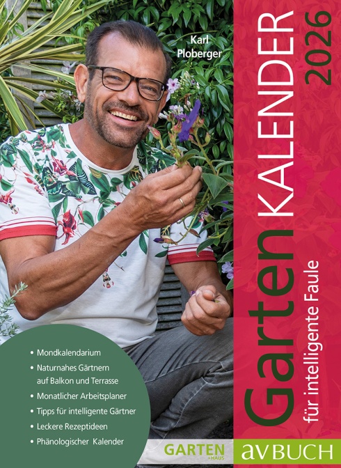 Gartenkalender 2026 für intelligente Faule