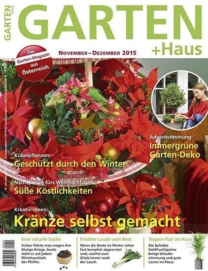 GARTEN+HAUS Ausgabe 11-12/2015