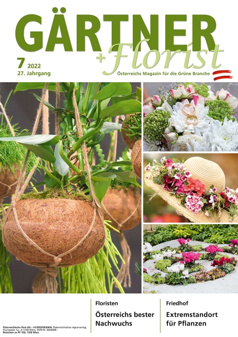 GÄRTNER+FLORIST Ausgabe 7/2022