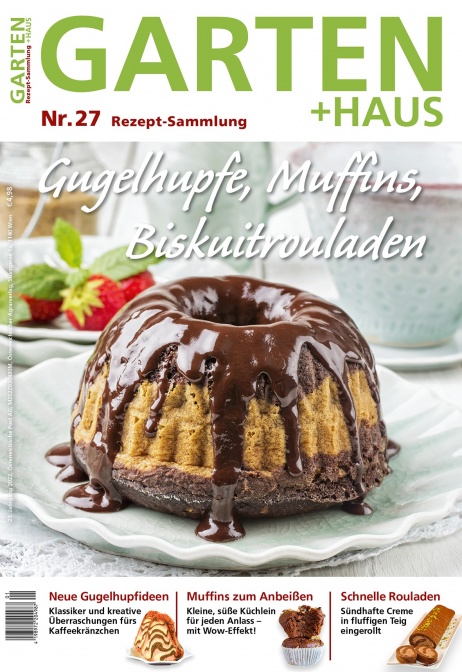 Rezept-Sammlung 27 – Gugelhupfe, Muffins, Biskuitrouladen