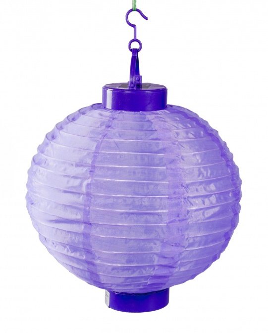 Solar-Lampion violett