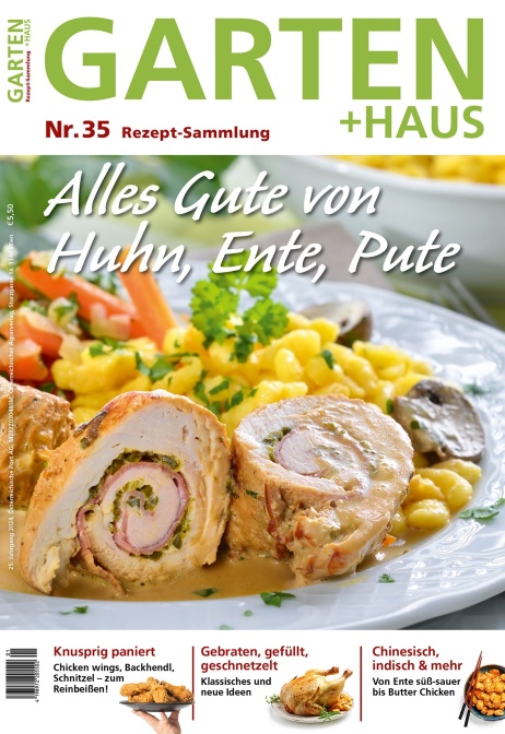 Rezept-Sammlung 35 – Alles Gute von Huhn, Ente, Pute