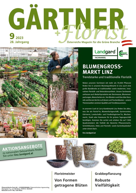 GÄRTNER+FLORIST Ausgabe 9/2023