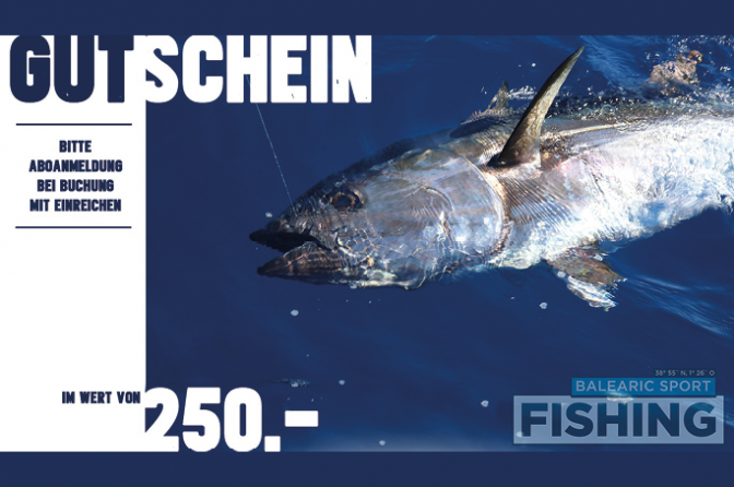 Fishing Balearic Sport Gutschein
